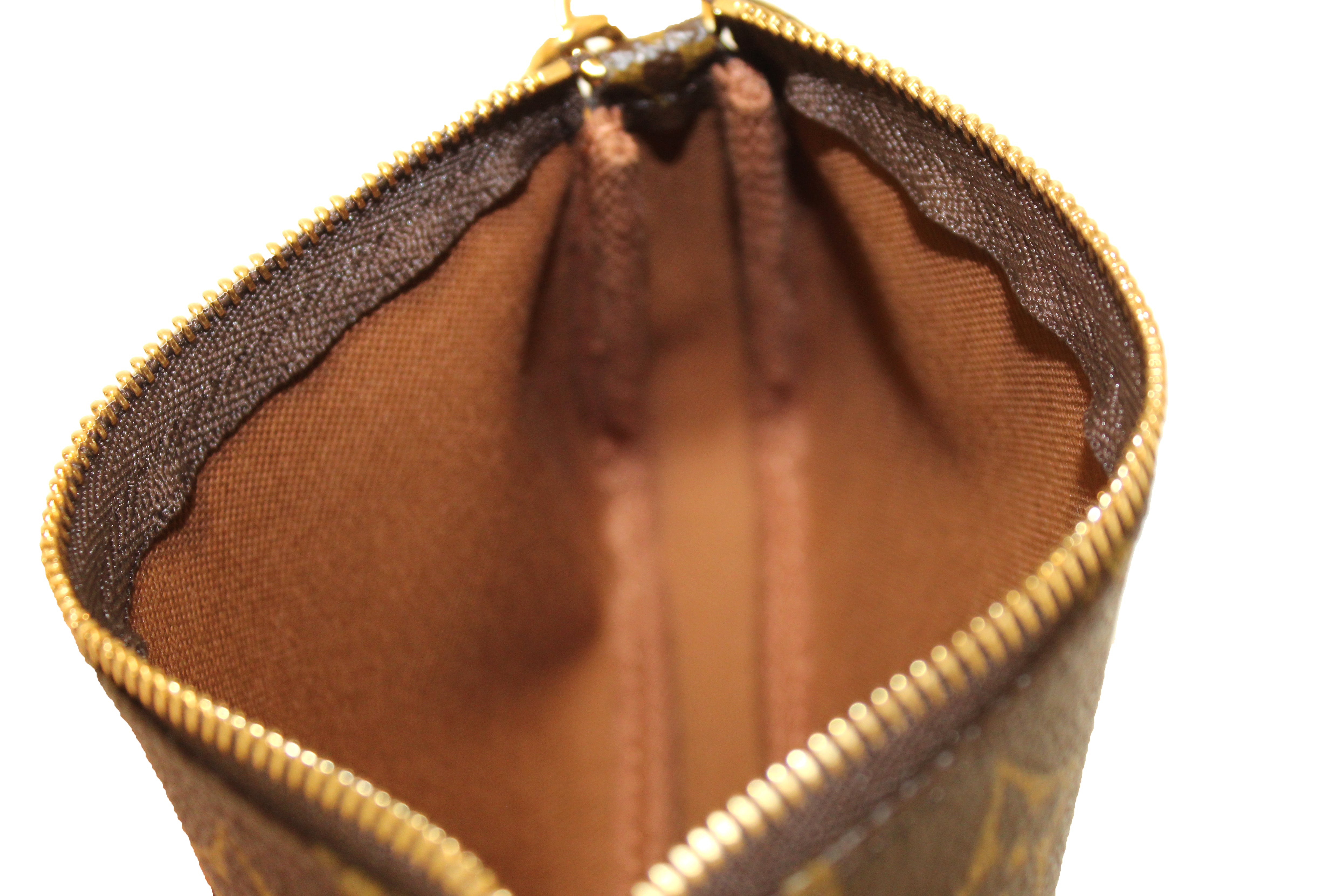 Authentic Louis Vuitton Monogram Canvas Mini Pochette Crossbody Bag - Luxury Women's Clutch Purse for Evening Parties, Date Night & Travel Accessories