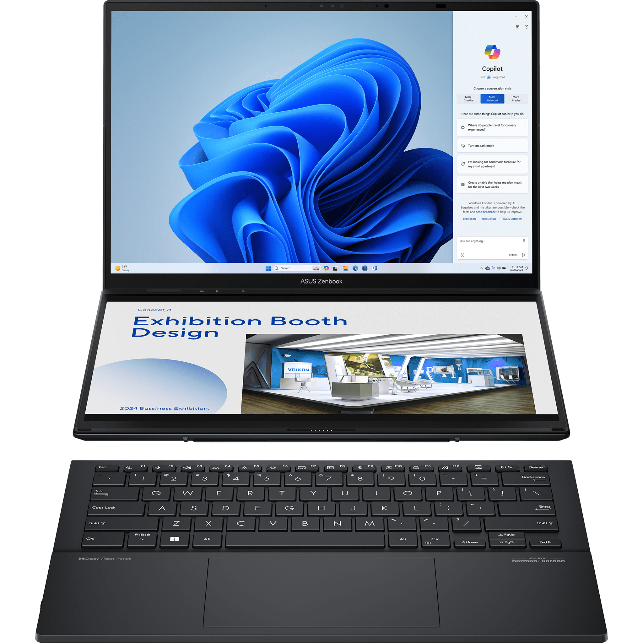 ASUS Zenbook Duo UX8406CA PS99T 14