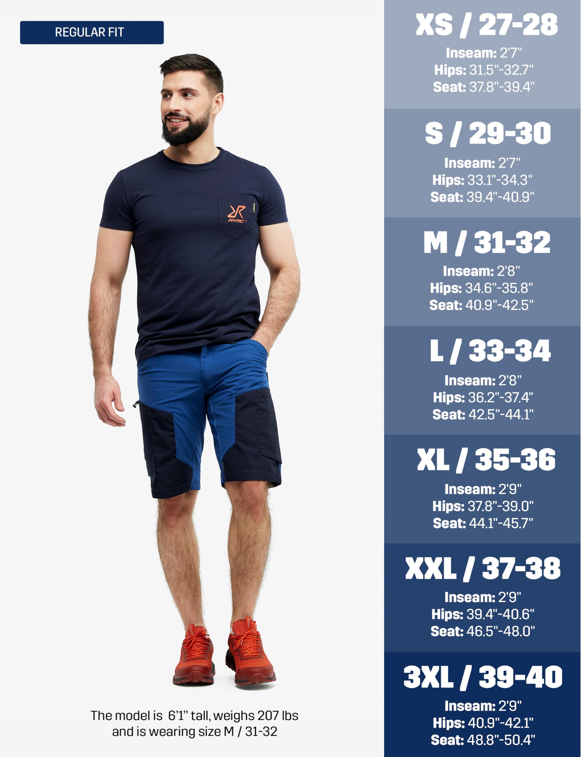 RevolutionRace Men's RVRC GP Hiking Shorts - Durable, Water Repellent Outdoor Shorts for Hiking, Camping & Adventure | Perfect for Trail Running, Travel & Summer Activities