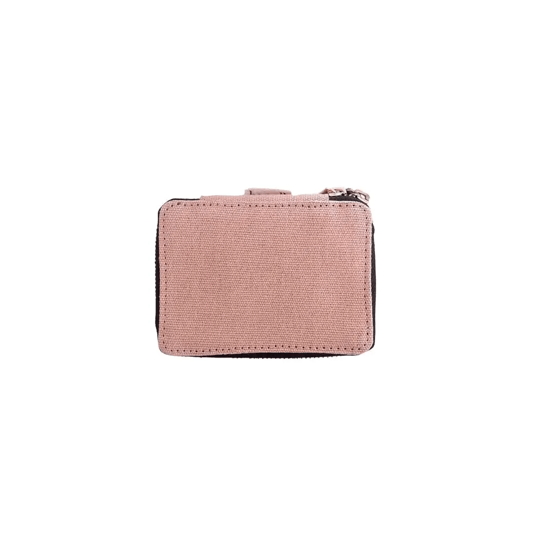 Weekly Pill Organizer Case with 7-Day Compartments - Portable Travel Pill Box for Vitamins & Medication - Perfect for Home, Office & Travel (Pink/Blush)