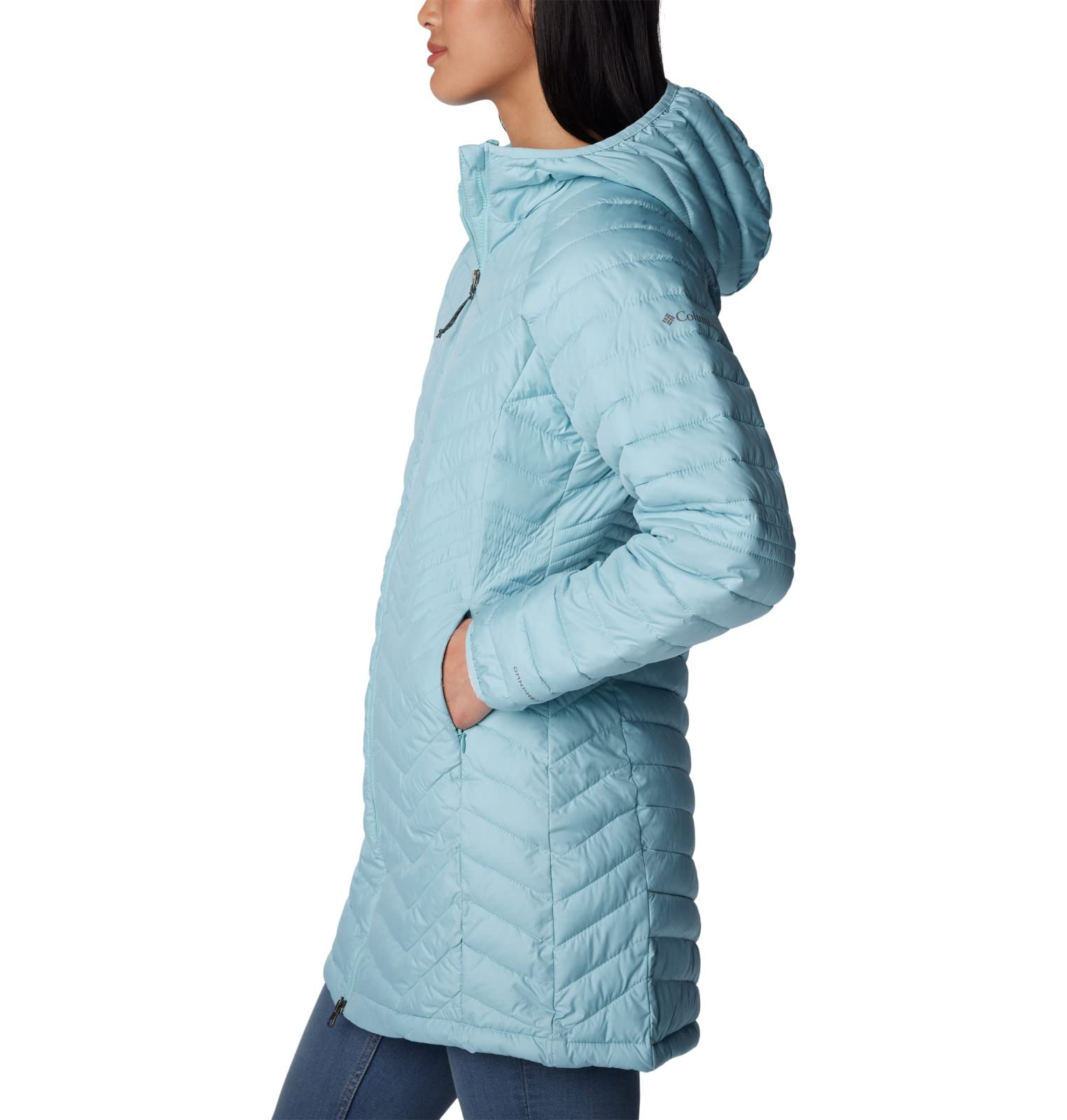 Columbia Women's Powder Lite Mid Jacket - Waterproof Winter Coat for Skiing, Snowboarding & Outdoor Activities | Lightweight Insulated Jacket for Cold Weather
