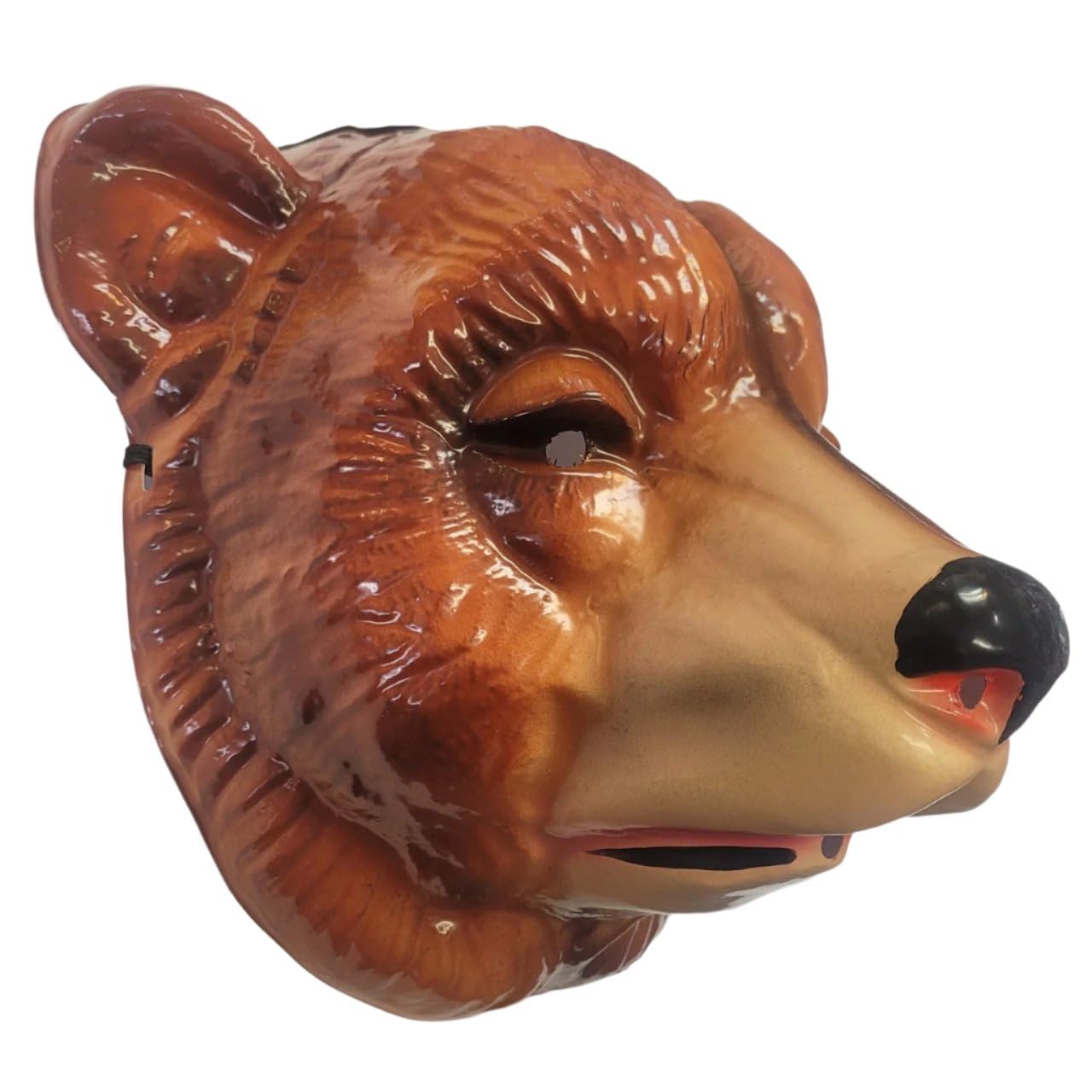 Mask Bear - Plastic Bear Mask for Halloween, Cosplay, and Costume Parties | Fun & Durable Animal Face Cover