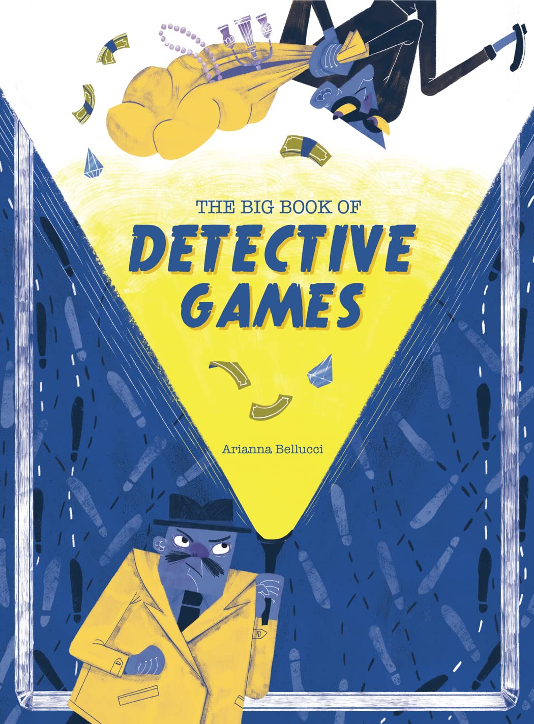 The Big Book of Detective Games - Fun Mystery Puzzles & Brain Teasers for Kids & Adults - Perfect for Family Game Nights, Classroom Activities & Party Entertainment