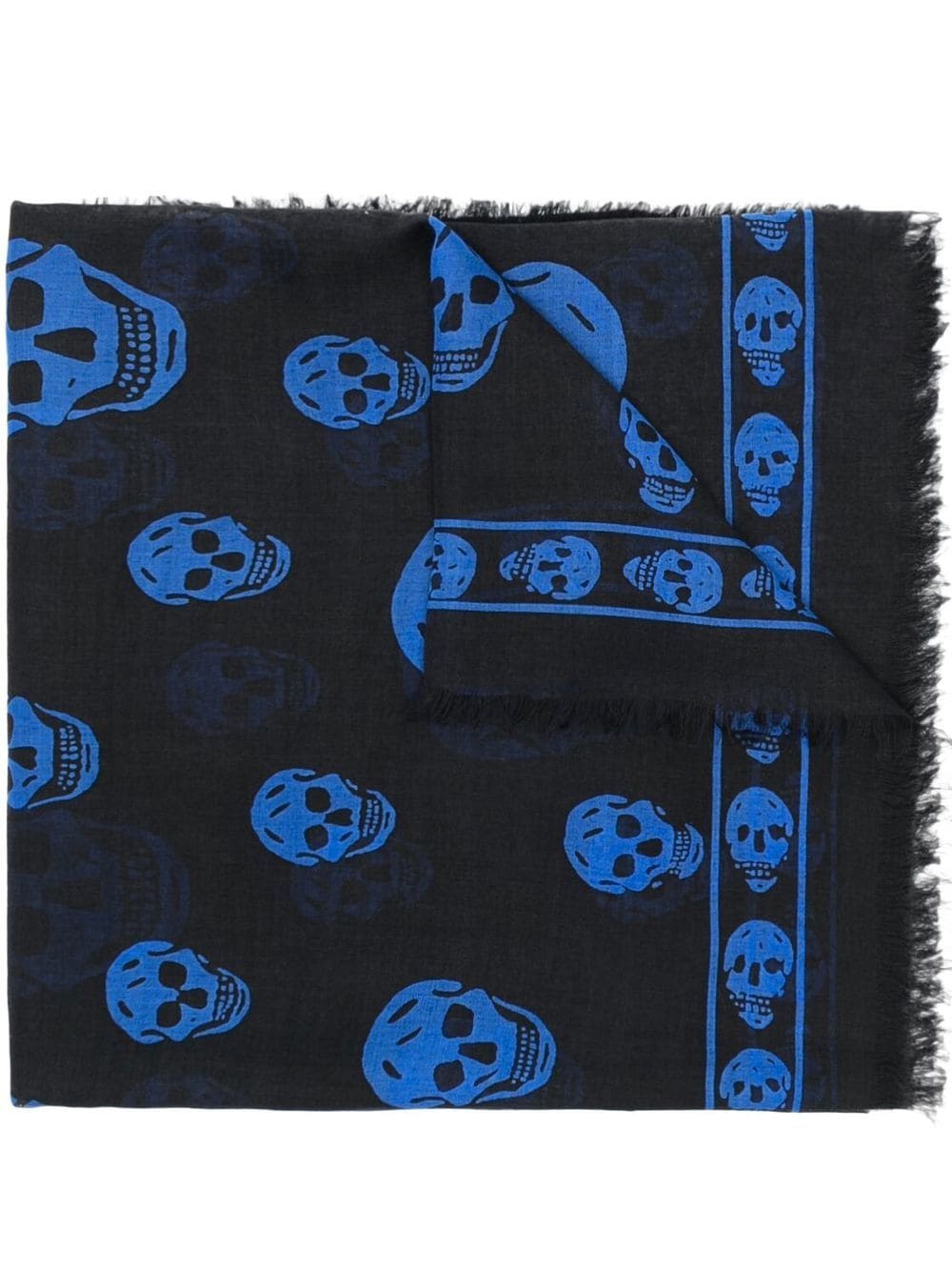 Alexander McQueen Black Scarves - Luxury Cashmere Scarves for Women & Men - Perfect for Winter Fashion, Gifts & Formal Occasions