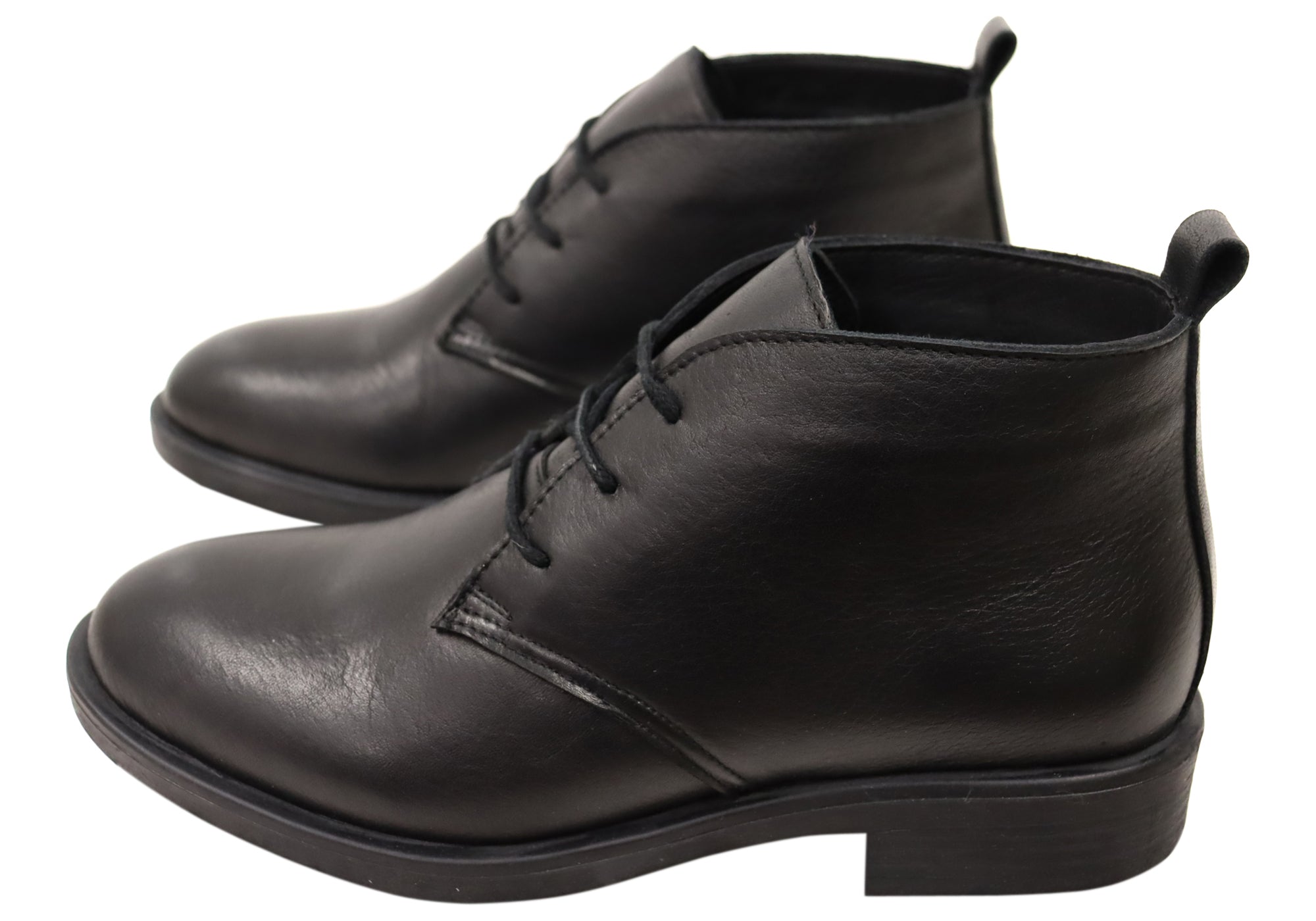 Orizonte Ajorn Women's European Comfortable Leather Ankle Boots - Stylish & Comfortable Winter Boots for Walking, Work & Casual Outfits