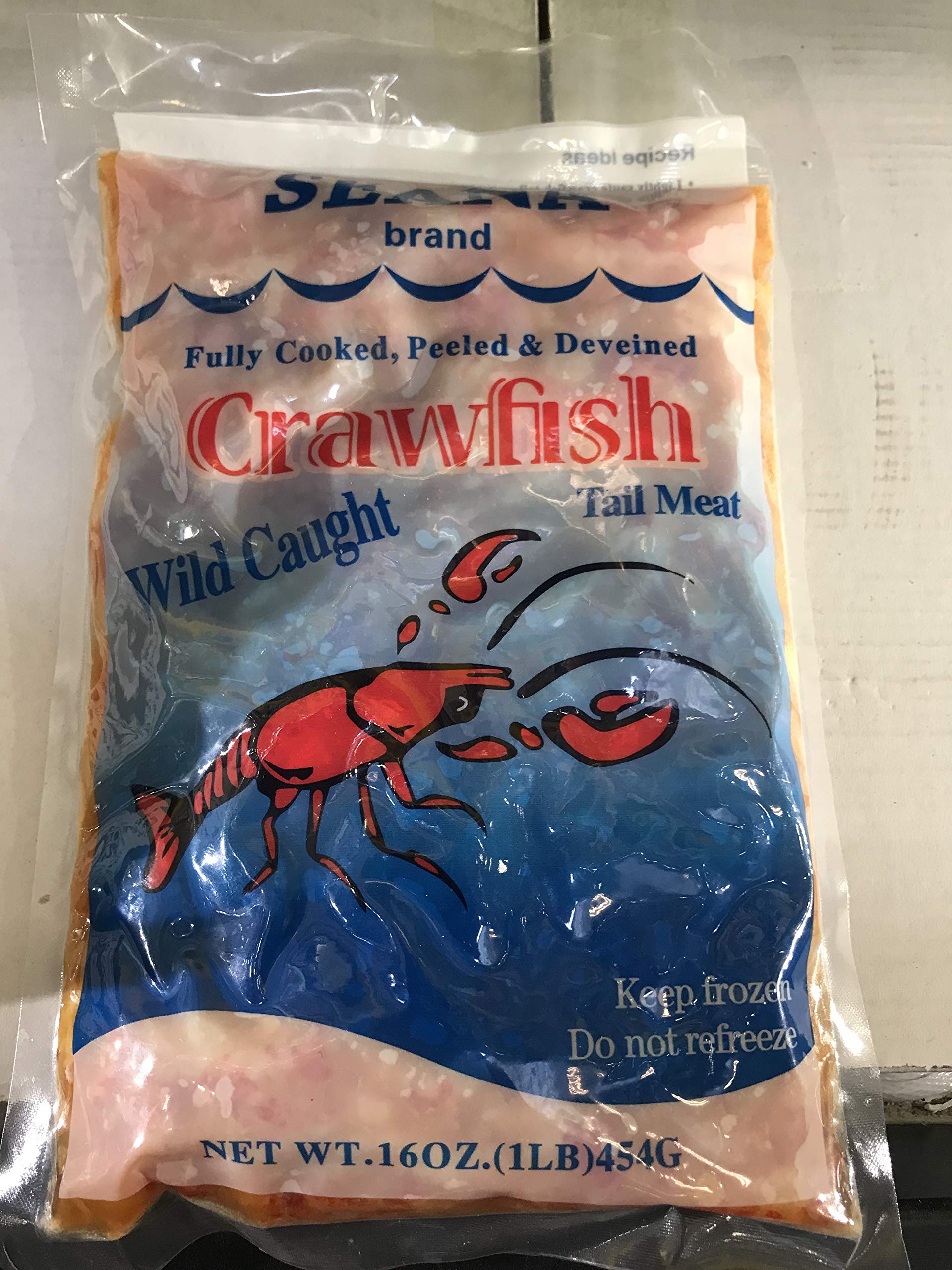 Premium Crawfish Tail Meat - 1lb Packs (4 Bags) | Flash Frozen | Wild Caught | Louisiana Style Seafood | Perfect for Gumbo, Etouffee & Seafood Pasta