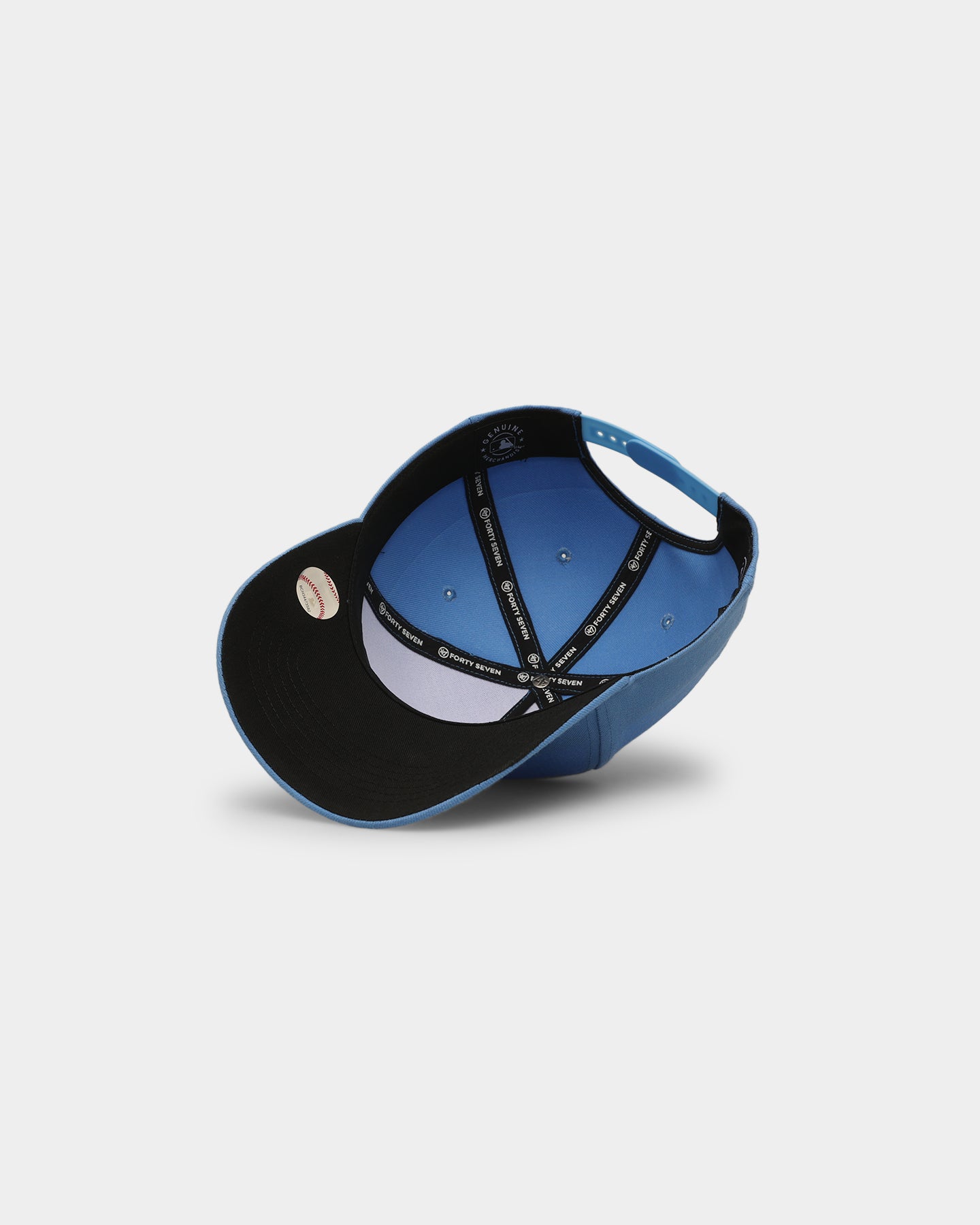47 Brand Los Angeles Dodgers MVP DT Snapback Hat - Adjustable Periwinkle Blue Baseball Cap for Men & Women - Perfect for Games, Streetwear & Sports Fan Collections