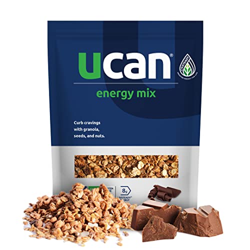 UCAN Keto Granola & Nut Energy Mix, Chocolate Flavor - Low Sugar, Non-GMO, Vegan, Gluten-Free, Dairy-Free Snacks (8.5oz) - Perfect for Keto Diet, Weight Loss & On-the-Go Energy Boost