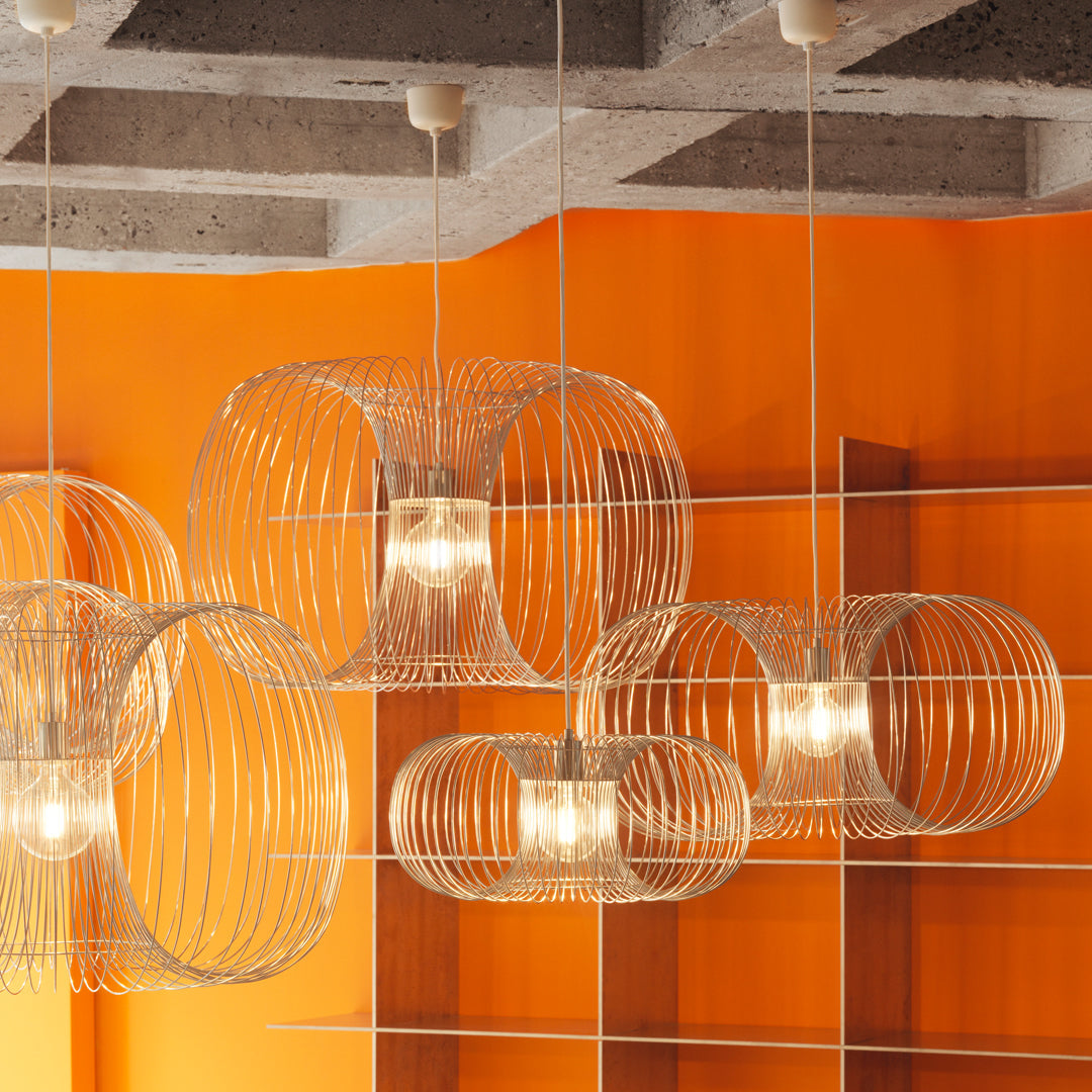 Simon Legald Coil Wall Lamp by Normann Copenhagen - Modern Scandinavian Design for Living Room, Bedroom, or Hallway Lighting