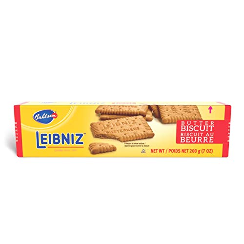 Bahlsen Leibniz Butter Biscuit Cookies - 6 Pack | Authentic German Butter Cookies | Perfect for Tea Time, Gifts & Snacking