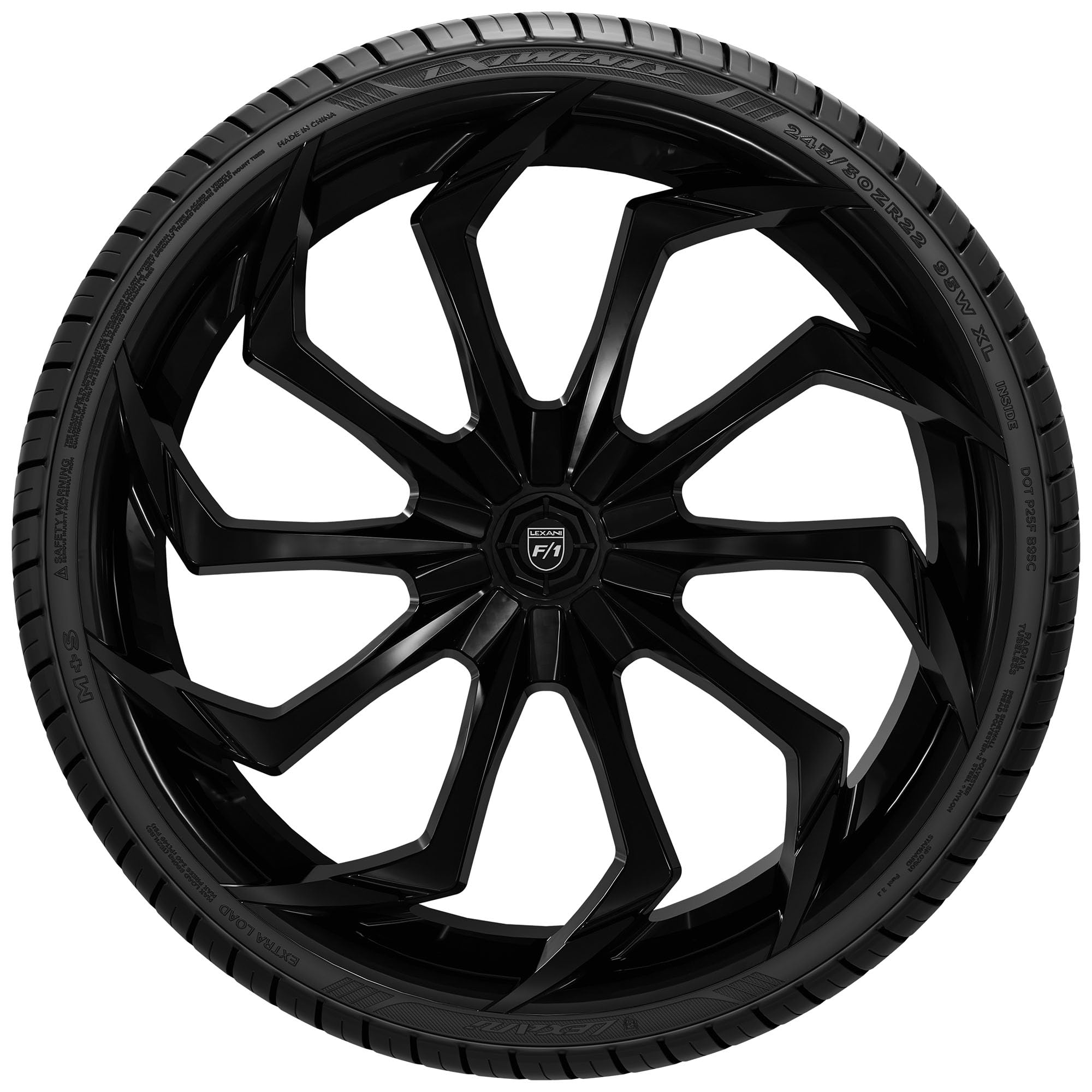 Lexani LX-Twenty Performance Radial Tire - 235/30ZR20 88W - High Speed Tires for Sports Cars & Luxury Vehicles - Perfect for Racing, Street Performance & Daily Driving