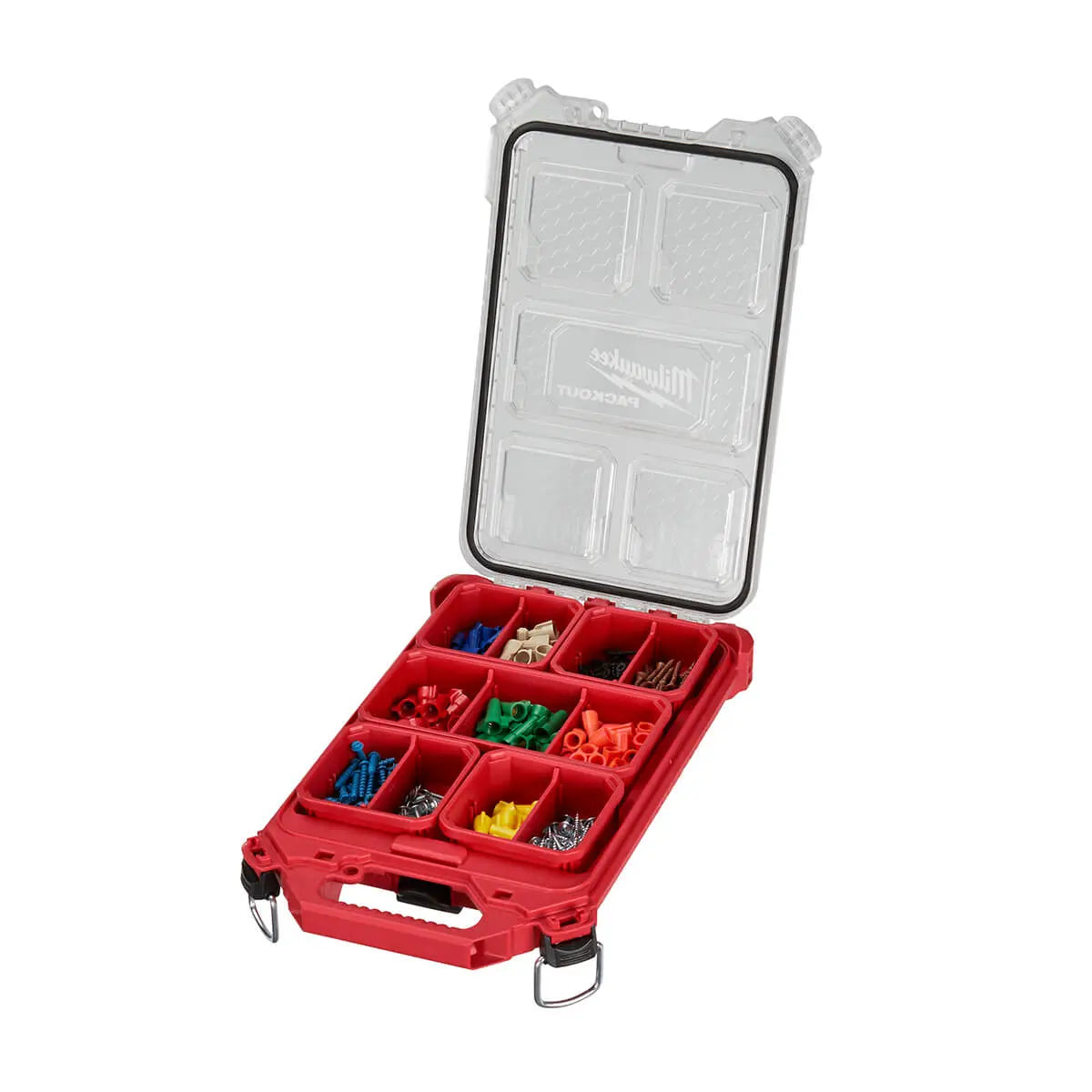 Milwaukee 48-22-8436 PACKOUT™ Compact Low Profile Organizer - Durable Tool Storage for Jobsite & Workshop Organization