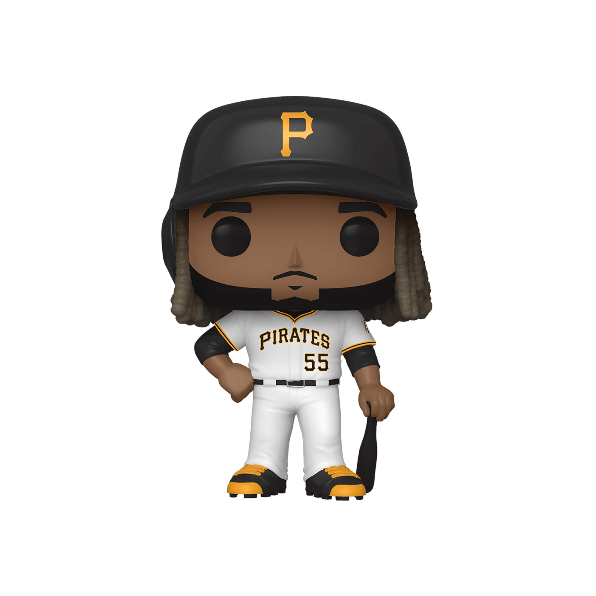 Funko POP! Vinyl Figure: Josh Bell - Pittsburgh Pirates MLB Collectible for Baseball Fans & Gift Ideas - Perfect for Display, Office Decor, and Sports Memorabilia Collections