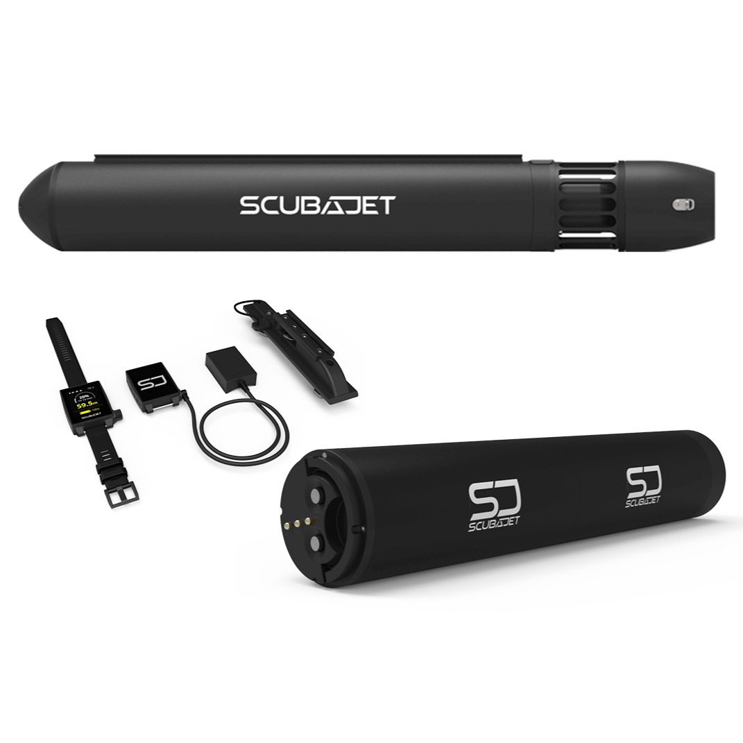 Scubajet Pro Portable Series - High Performance Underwater Scooter for Scuba Diving & Snorkeling | Free Shipping | Perfect for Ocean Exploration, Pool Training & Marine Photography