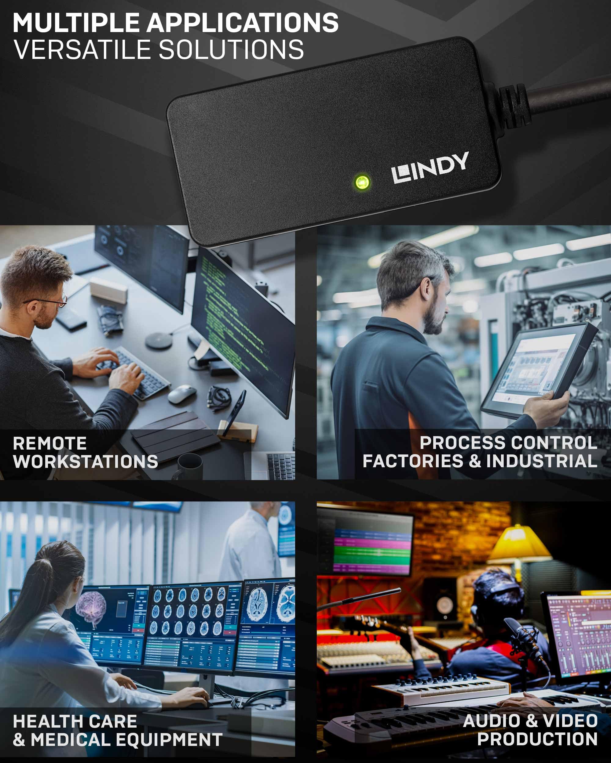 10m USB 3.0 Active Extension Hub with 4 Ports - 5Gbps High-Speed Data Transfer - Compatible with PC, Laptop, Mac - Perfect for Home Office, Gaming Setup & Conference Room Connectivity