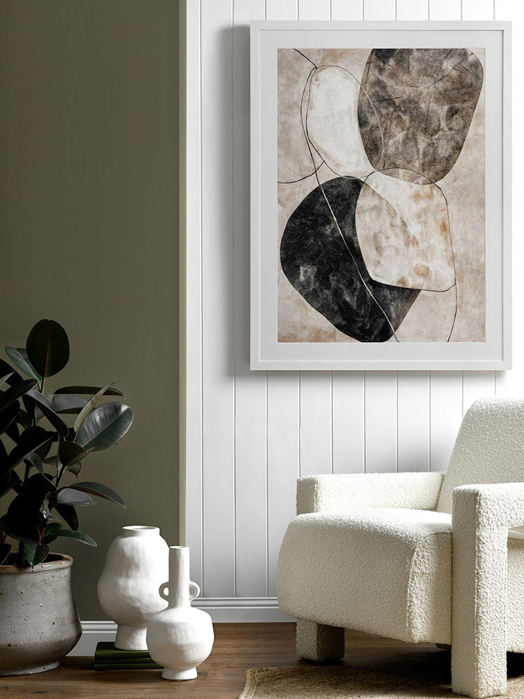 After the Rain Framed Art Print - Nature Landscape Wall Decor for Living Room, Bedroom & Office