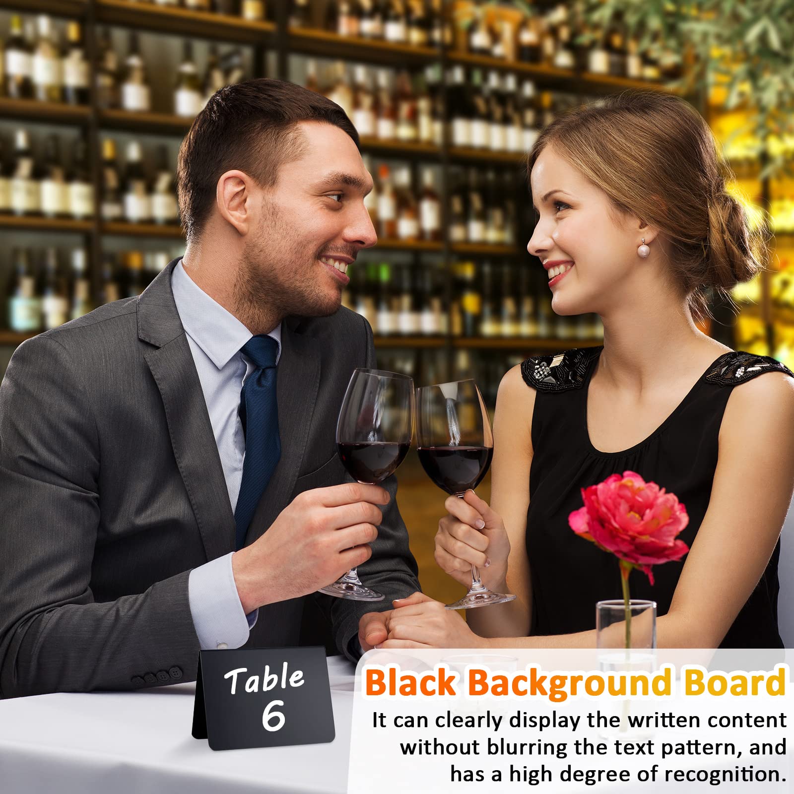 60 Pack Mini Chalkboard Signs 4x3 Inches - Small Food Display Labels with 2 Erasable Markers for Dessert Shop, Classroom, Party & Restaurant - Perfect for Menu Boards, Tabletop Displays & Food Labeling