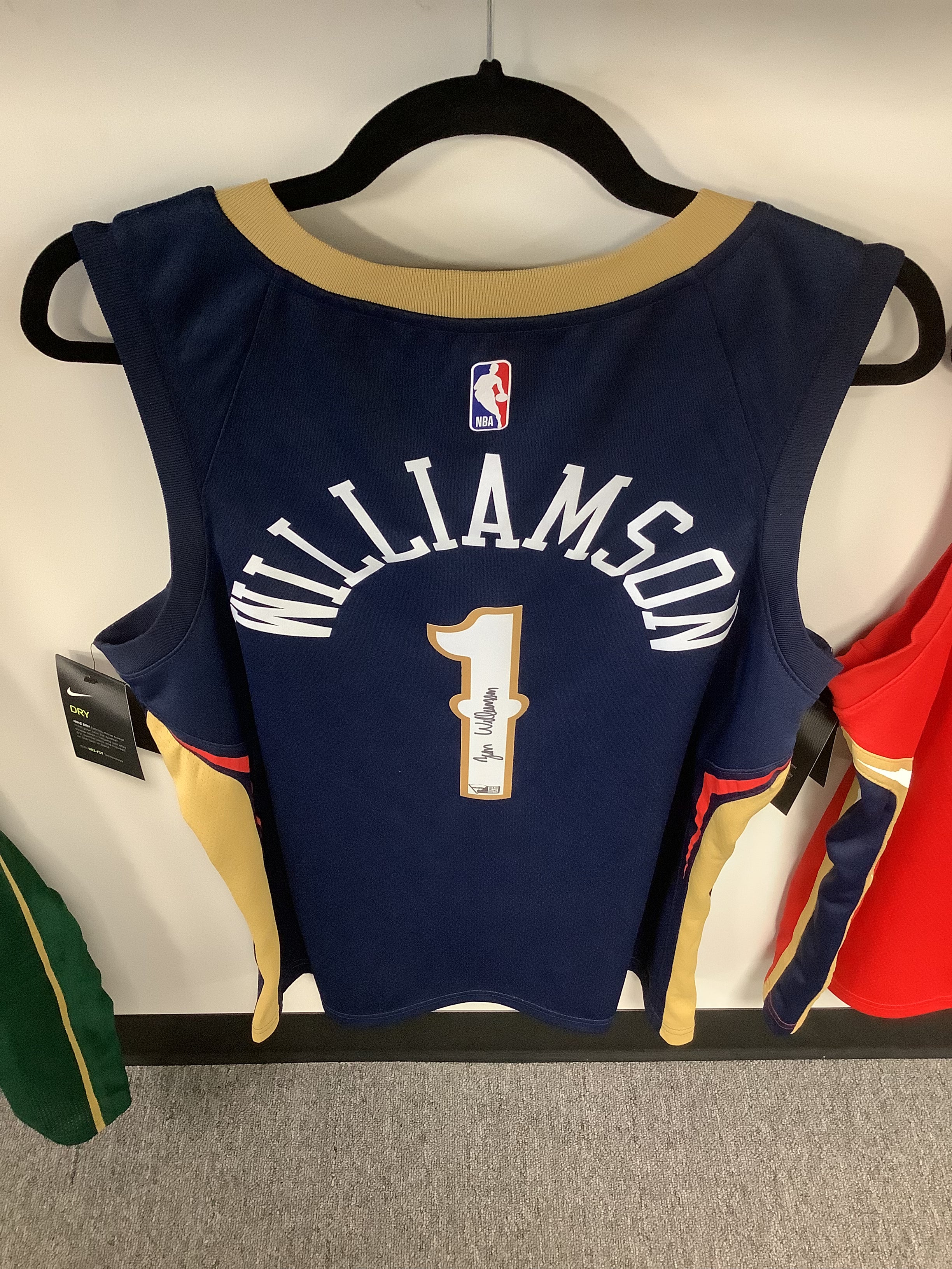 Authentic Zion Williamson New Orleans Pelicans Nike Fanatics Signed Basketball Jersey - Perfect for Game Day, Collectors & NBA Fans