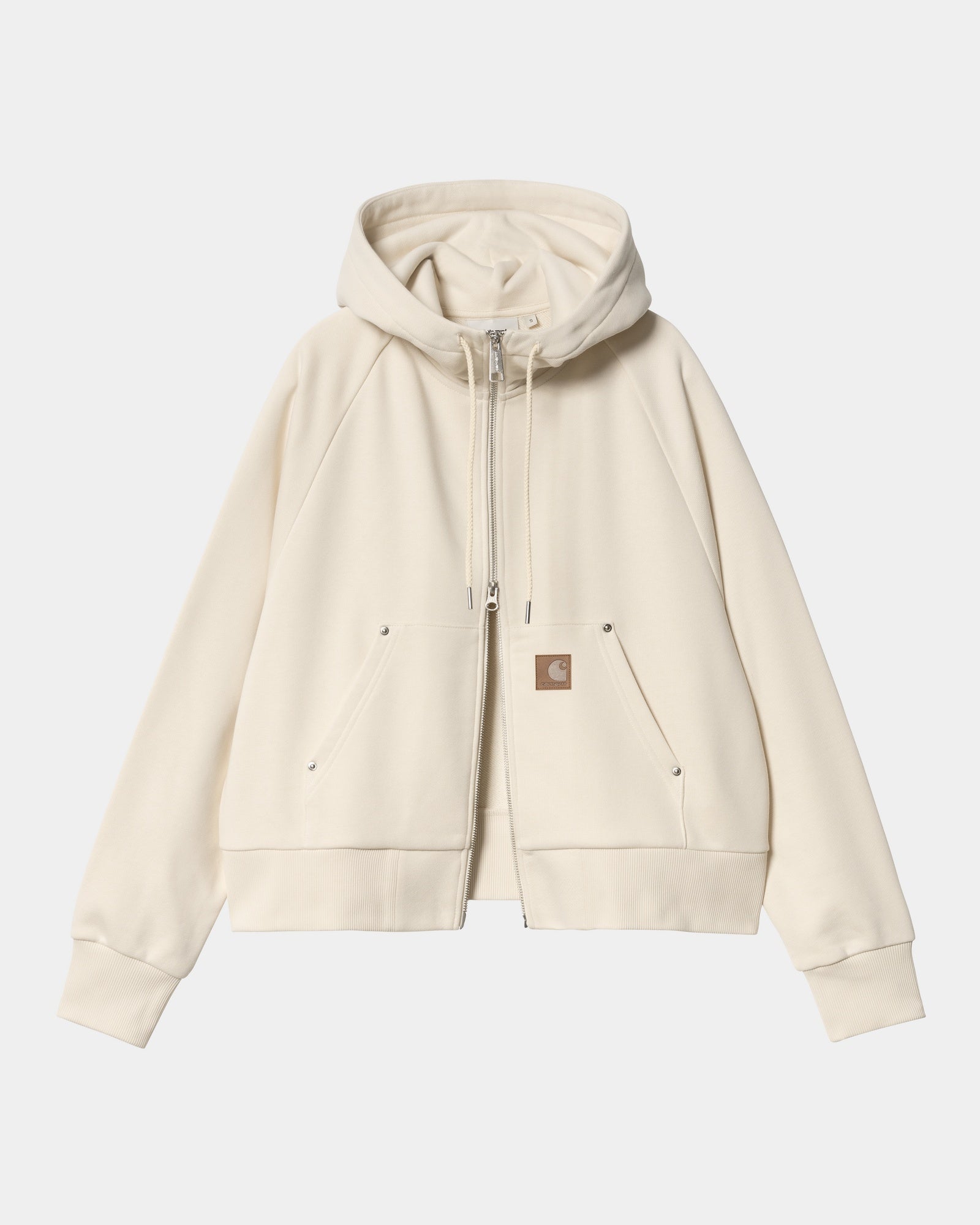 Women's Hooded Eldon Jacket - Lightweight Waterproof Windbreaker for Outdoor Hiking & Travel | Natural Color Casual Winter Coat