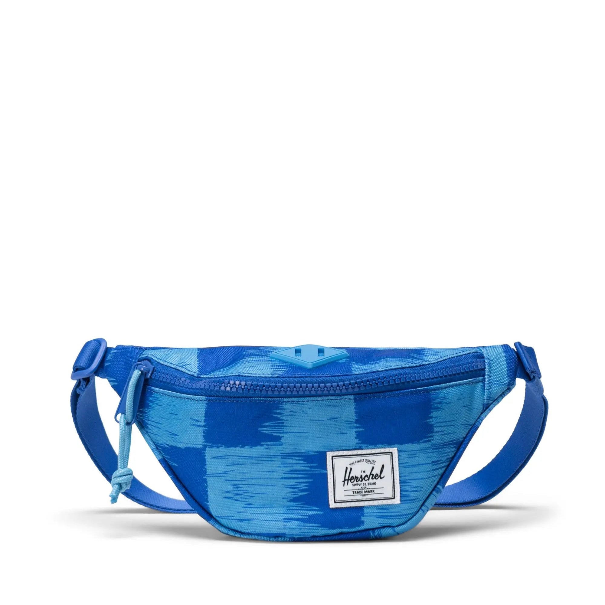 Herschel Check Yourself Dazzling Blue Little Herschel Heritage Hip Pack - Stylish Waist Bag for Travel, Hiking & Everyday Use