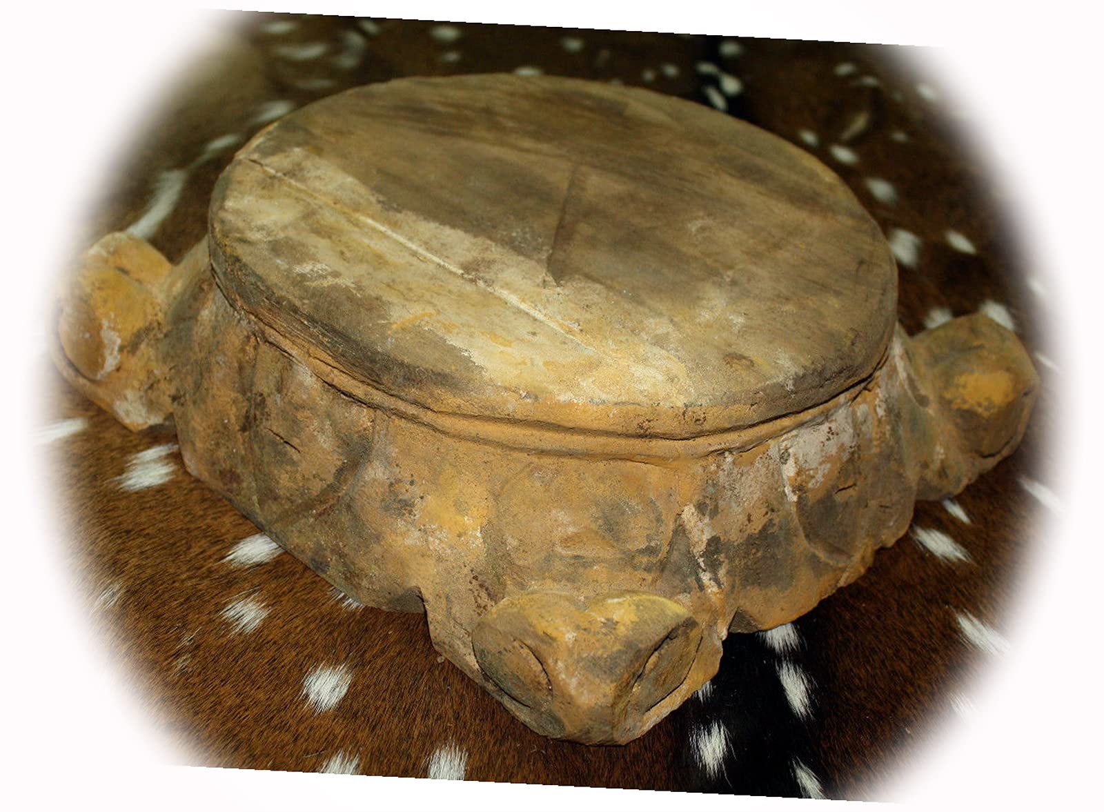 Handcrafted Wooden Pedestal Stand - XL-0848QQQ Carved Base Riser for Wedding Cakes, Cheese Display & Plant Decor | Architectural Capital Design by CharmingStuffS | Perfect for Home Decor, Kitchen Counter & Party Serving
