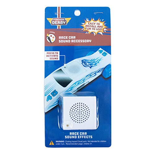 Pinewood Derby Race Car Sound Kit - Realistic Engine Noises for Derby Racing - Perfect for Pinewood Derby Cars, Cub Scouts, and DIY Racing Events