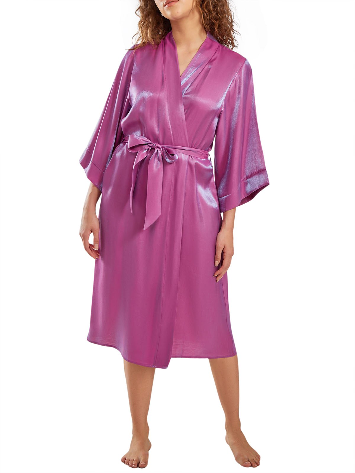 Women's Soft Janet Robe Loungewear Set - Cozy Bathrobe & Sleepwear for Relaxing at Home | Perfect for Spa Days, Mornings & Evenings