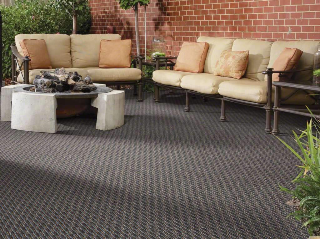 Washable Braided Pattern Carpet - Waterproof & UV-Resistant Outdoor Rug for Patio, Poolside, Gazebo, Balcony, Garage & Workspace - Perfect for High-Traffic Areas & All-Weather Use