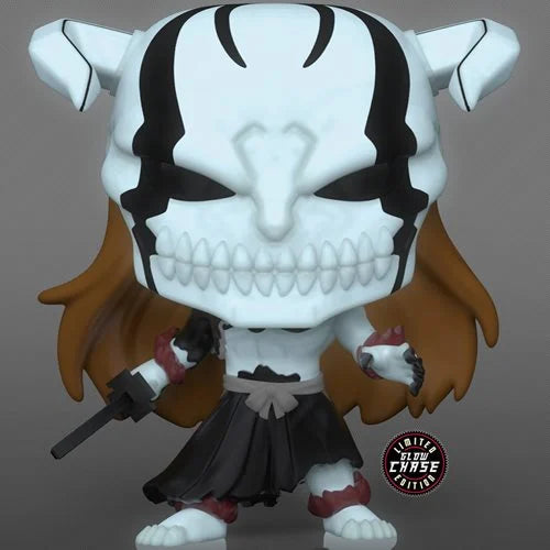 CHASE Bleach Fully Hollowfied Ichigo Pop! Vinyl Figure - Exclusive GITD #1104 - Anime Collectible for Fans & Home Decor