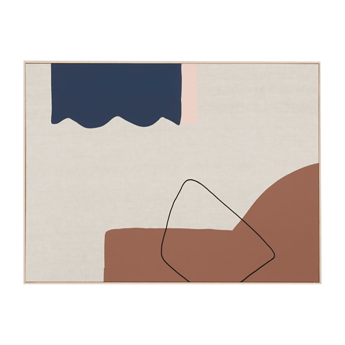 Arles 1 Framed Screenprint - Premium Wall Art for Home & Office Decor - Perfect for Living Room, Bedroom, or Gift Giving