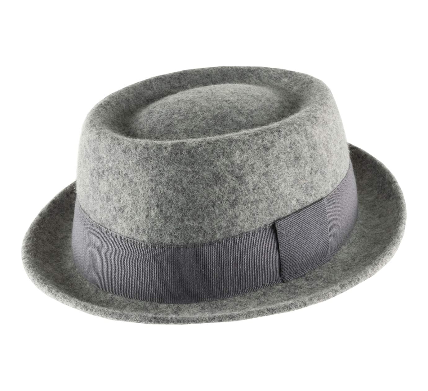 Naxon Wool Felt Pork Pie Hat for Men & Women - Classic Vintage Style Fedora with Brim - Perfect for Jazz Festivals, Weddings, and Everyday Fashion