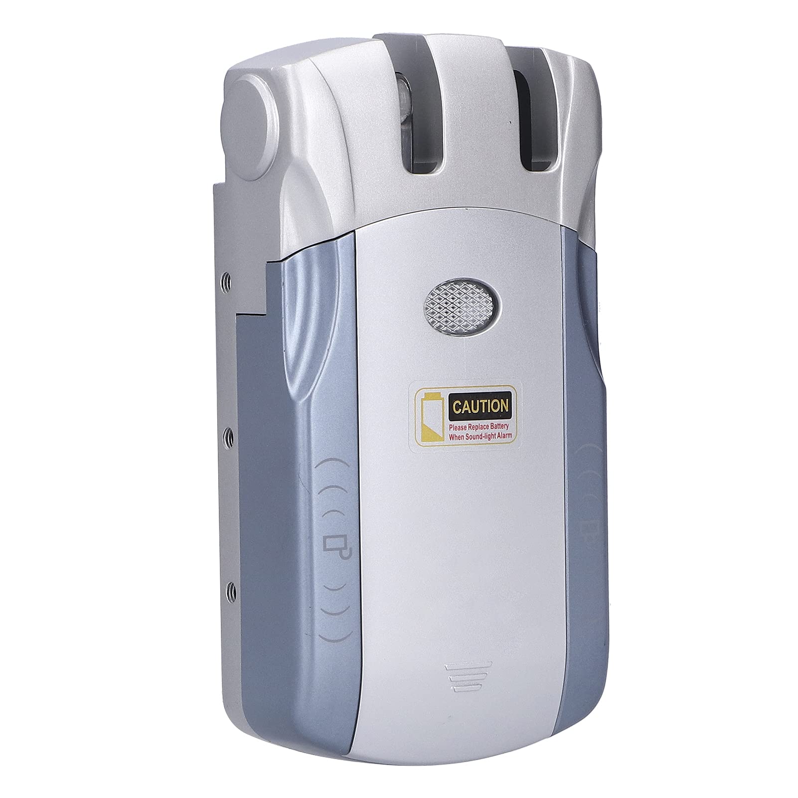 WAFU 00 Smart Wireless Deadbolt Lock - Touch Unlock, 4 Remote Controls, TUYA Compatible (Blue/Silver) for Home & Office Security