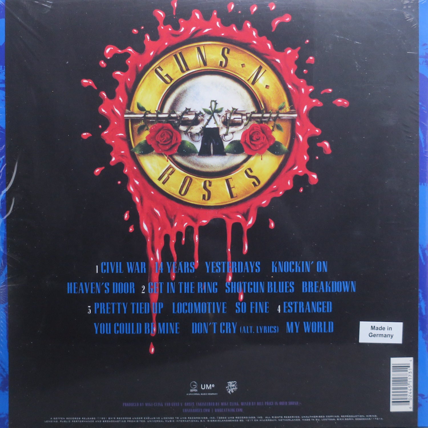 GUNS N ROSES 'Use Your Illusion 2' Remastered Vinyl 2LP Record Album - Limited Edition Rock Music Collectible for Vinyl Enthusiasts & Home Decor