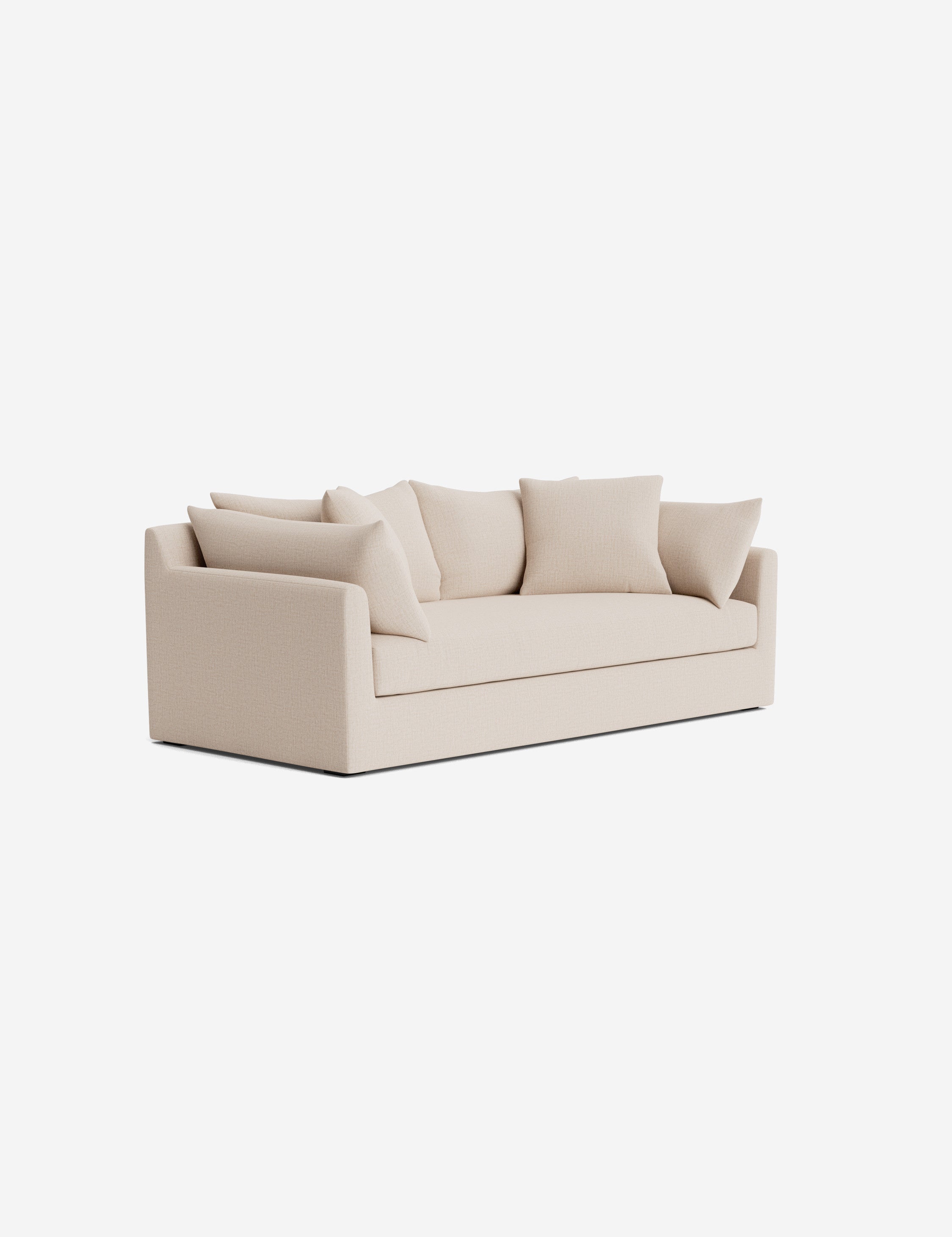 Cashel Sofa - Modern Comfortable Couch for Living Room, Lounge & Office - Soft Fabric Upholstery with Sturdy Frame - Perfect for Relaxing, Entertaining & Small Spaces