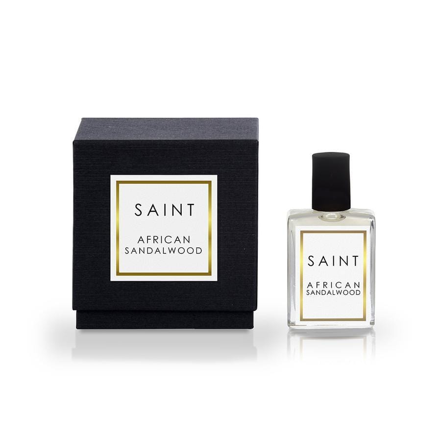 African Sandalwood Saint Roll On Perfume Oil - Natural Aromatherapy Essential Oil for Women & Men - Perfect for Travel, Meditation, and Daily Fragrance