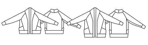 Papercut Patterns Fjord Cardigan Women's Knitwear - Cozy Winter Sweater for Casual Wear & Office Outfits