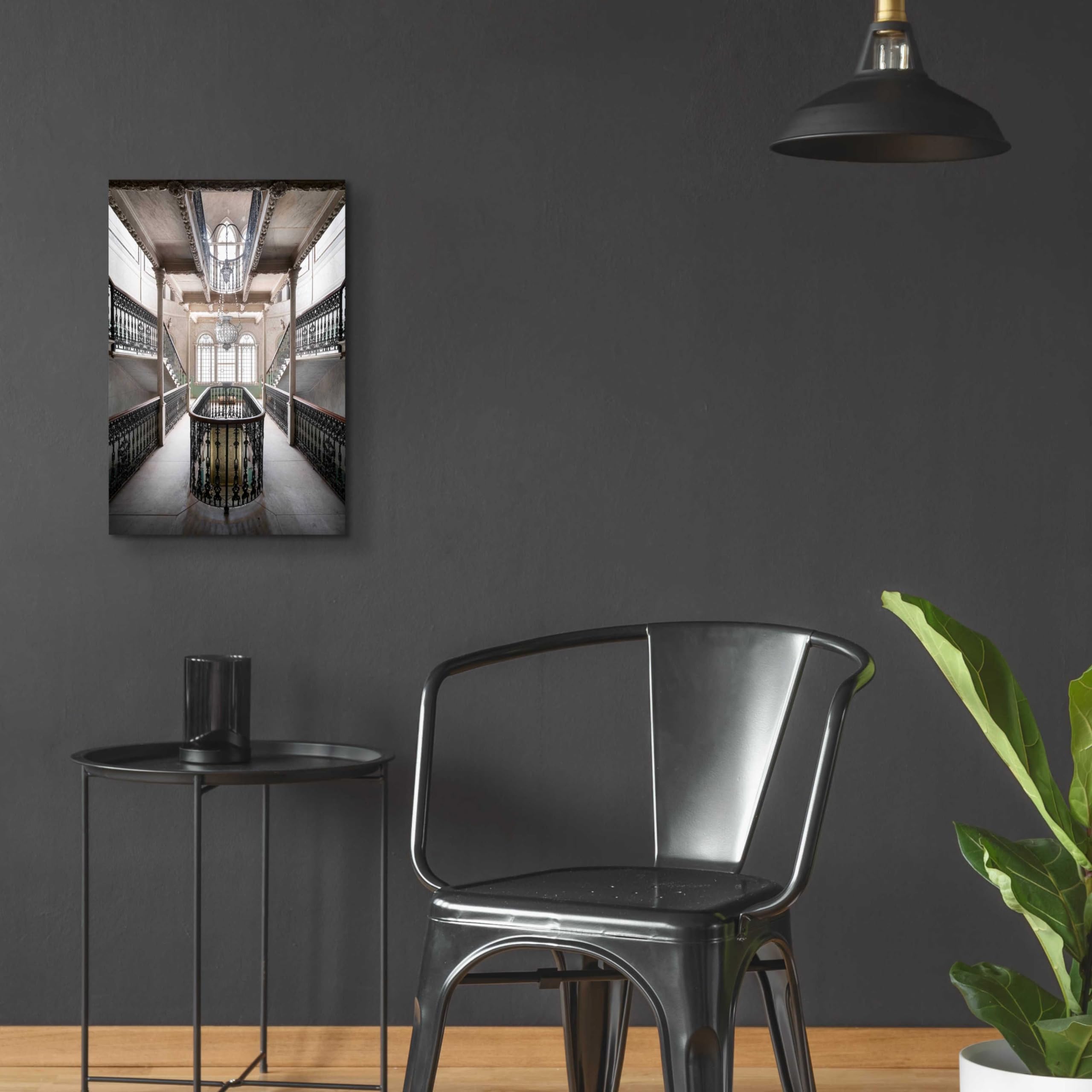 Epic 'Sursock Staircase' Acrylic Glass Wall Art Print by Roman Robroek - 16x24 Inches Modern Home Decor for Living Room, Bedroom & Office