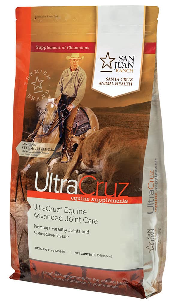 UltraCruz Advanced Joint Supplement for Horses - 25 lb Pellet (90 Day Supply) | Supports Mobility & Joint Health | Ideal for Performance Horses, Senior Horses & Recovery