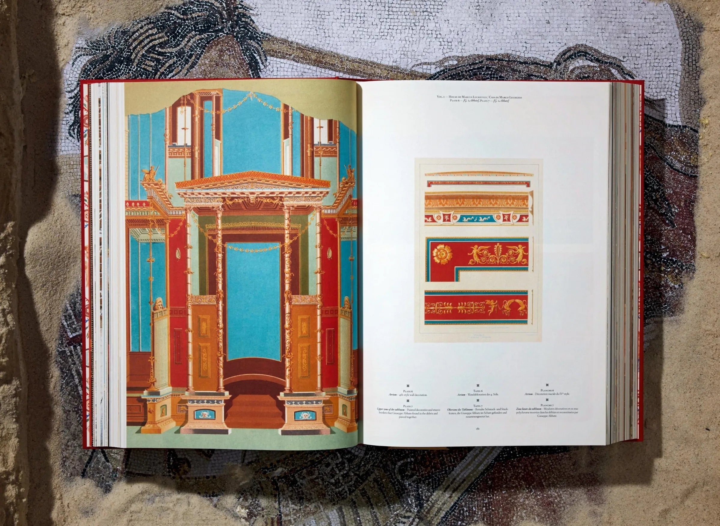 Fausto & Felice Niccolini - Houses and Monuments of Pompeii: Ancient Roman Architecture Book | Perfect for History Lovers, Archaeology Enthusiasts & Home Decor Inspiration