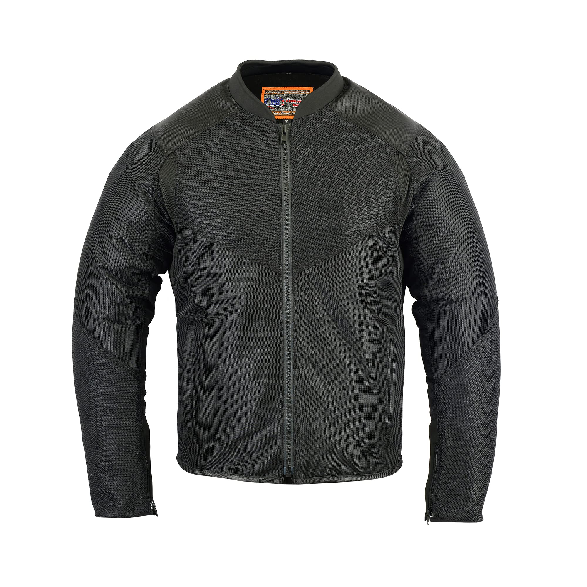Daniel Smart Men's Motorcycle Jacket - All Season Breathable Mesh Armored Biker Jacket with CE Protection - Maximum Airflow & Safety for Street Riding, Commuting & Adventure Tours