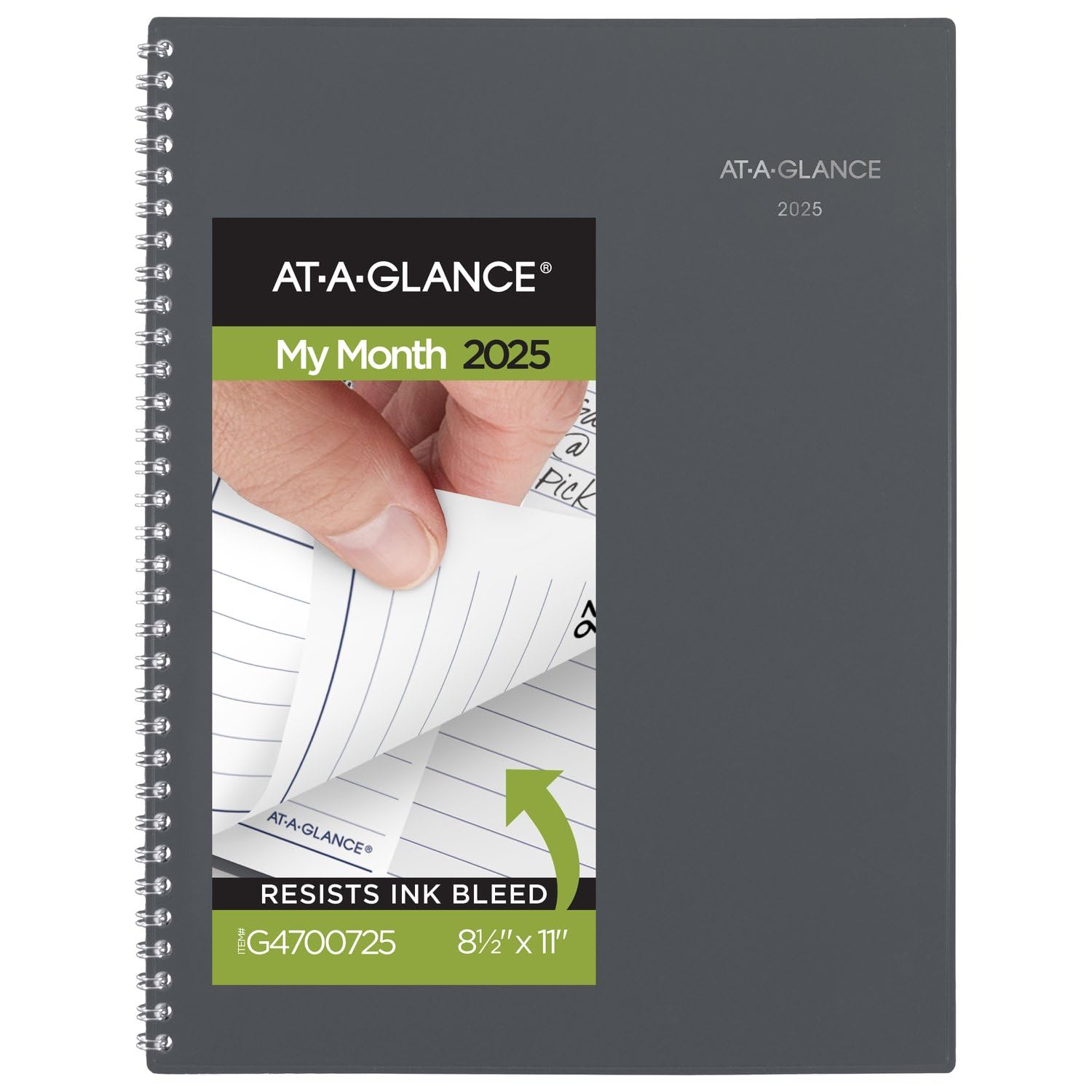 AT-A-GLANCE 2025 Monthly Planner, 8.5