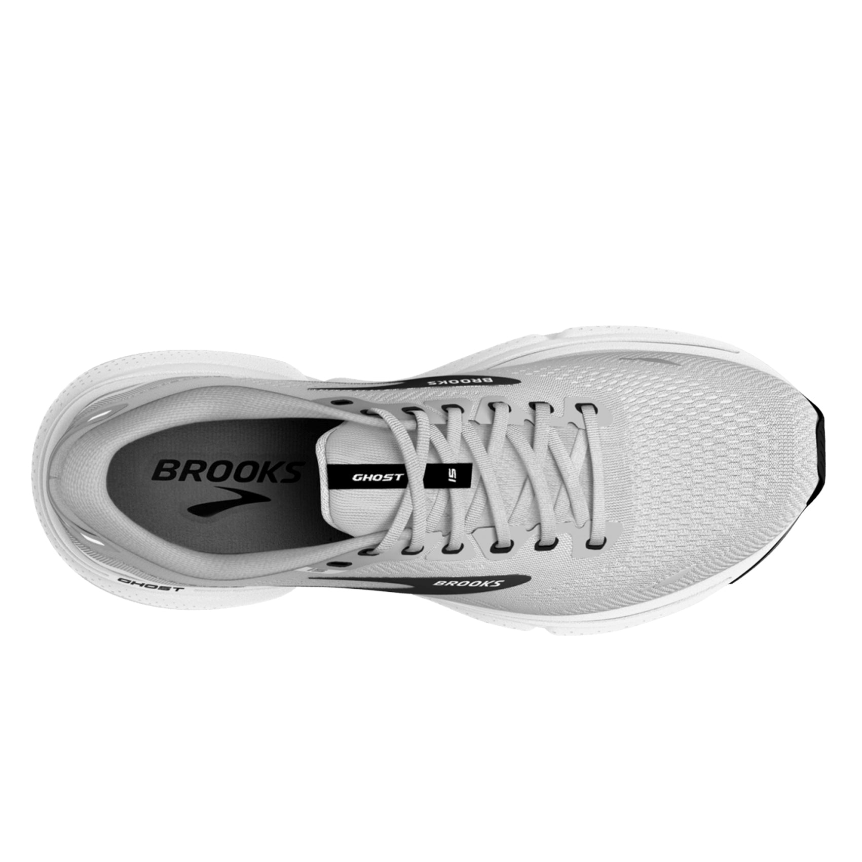 Men's Brooks Ghost 15 Running Shoes - Lightweight Cushioned Road Running Sneakers for Men | Perfect for Marathon Training, Jogging & Daily Workouts