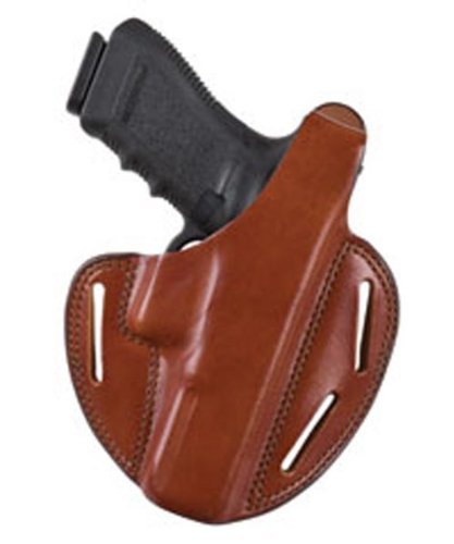 Bianchi 7 Shadow II Concealed Carry Hip Holster for Kahr K9 & K40 Pistols - Right/Left Hand Tan Leather - Perfect for Everyday Carry & Tactical Use