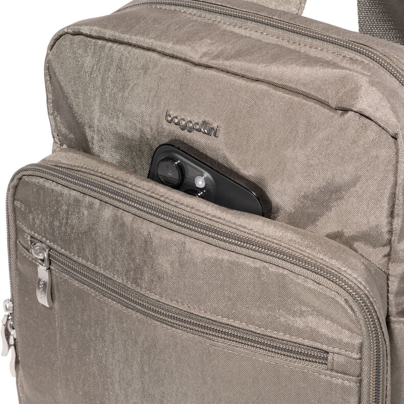 Baggallini Convertible Backpack Sling - Versatile Crossbody Bag for Women, Travel & Everyday Use | Lightweight, Water-Resistant & Multi-Functional