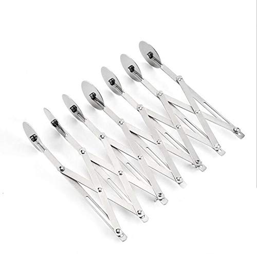 MBB 7-Wheel Cookie Dough Divider, Pizza Slicer & Pastry Cutter - Expandable Baking Dough Roller for Perfect Pizza, Cookies & Pastries - Ideal for Home Bakers & Professional Kitchens