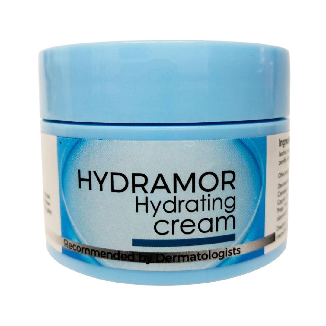HYDRAMOR Hydrating Skin Cream for Dry, Scaly Knees, Elbows, Hands & Feet - Intense Moisturizer for Rough Skin - Perfect for Daily Use & Nighttime Repair
