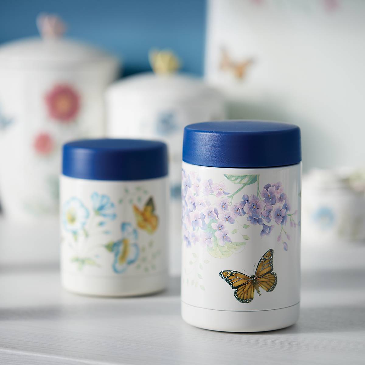 Butterfly Meadow Large Decorative Storage Container - Perfect for Home Organization, Bathroom, and Bedroom Storage