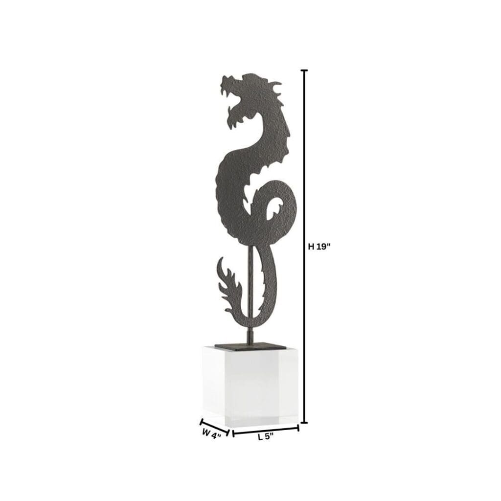 Cyan Design 11705 Shenron Dragon Statue - Black Short Figurine for Anime Collectors & Home Decor | Perfect for Gifts, Display, and Dragon Ball Z Fans