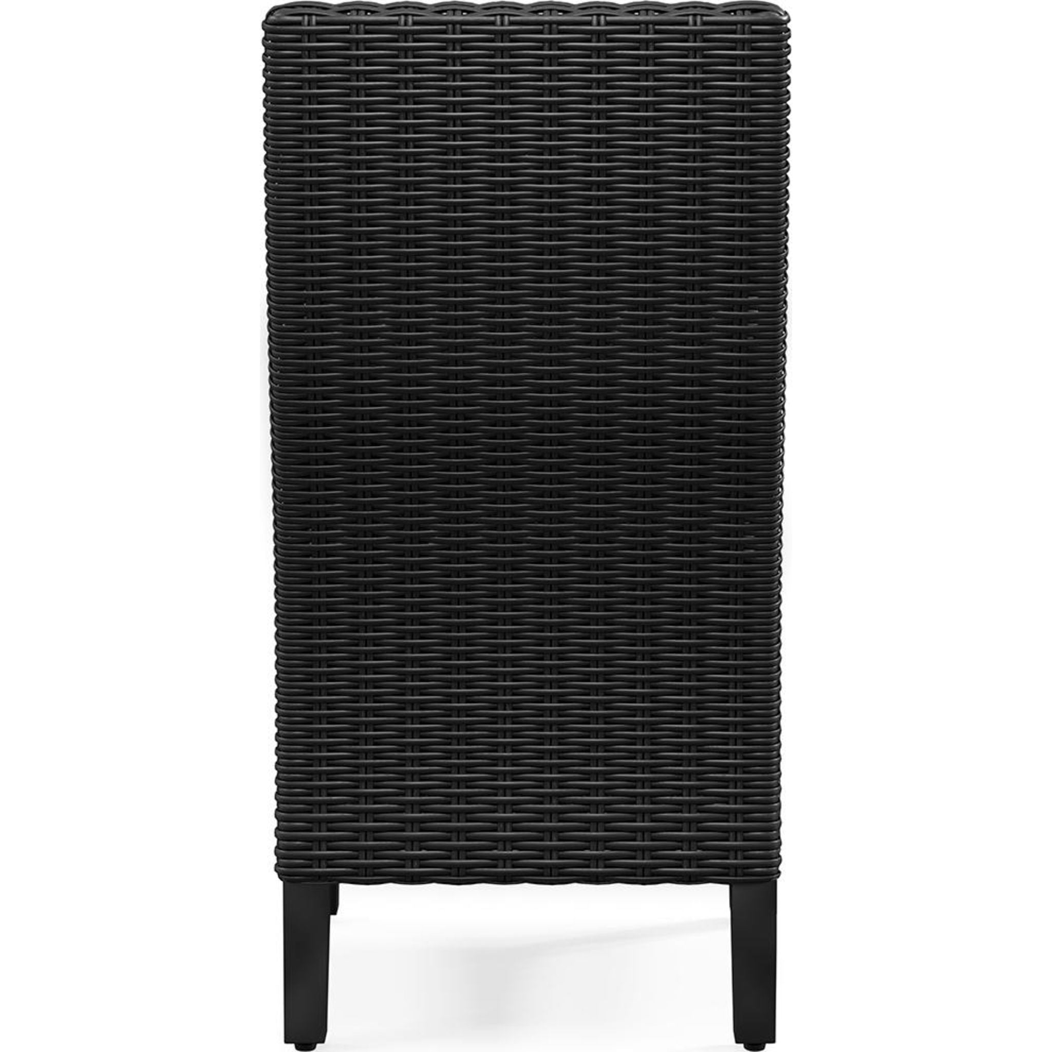 Beachcroft Outdoor Patio Chairs with Cushions (Set of 2) - Waterproof Black & Light Gray Lounge Chairs for Backyard, Poolside, Deck, and Garden Relaxation