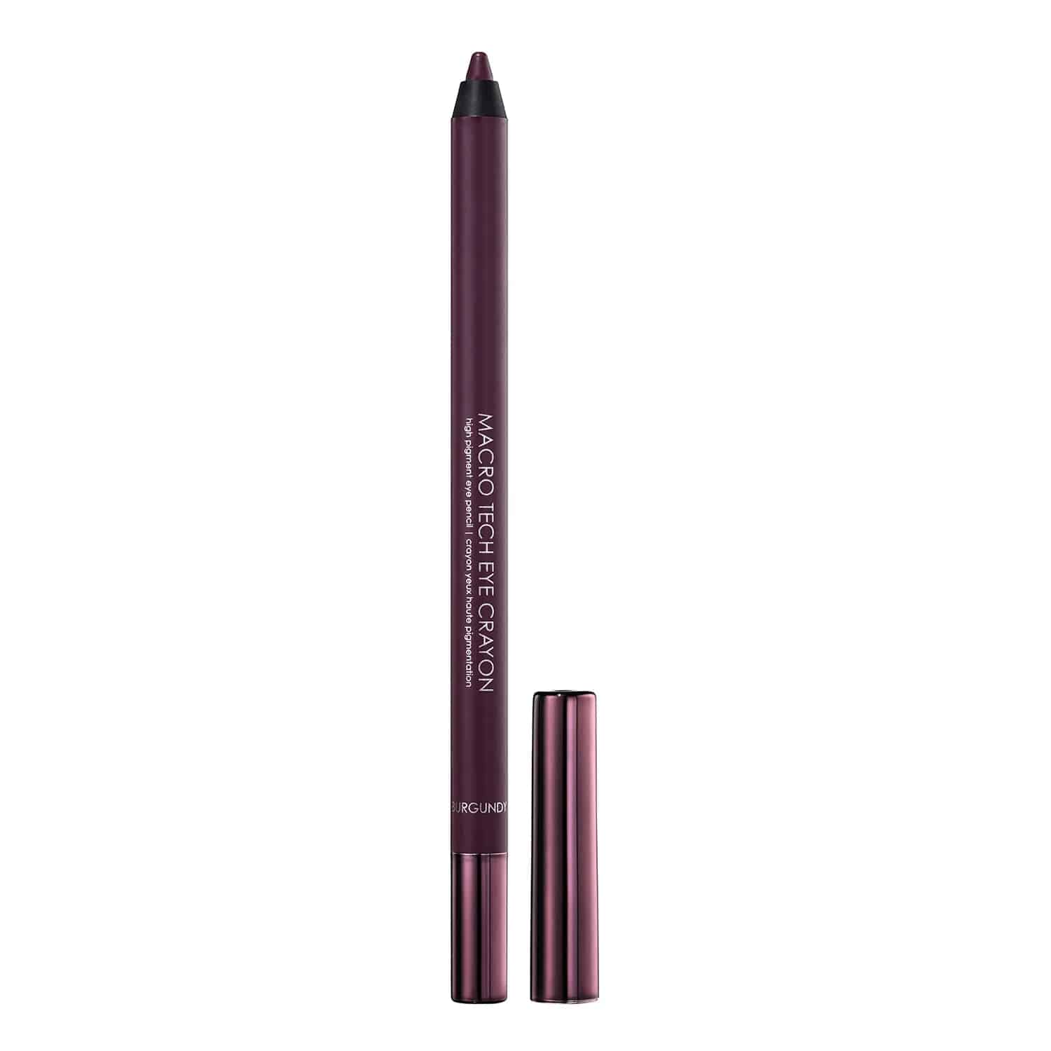 MACRO TECH EYE CRAYON - Long Lasting Eyeliner Pencil for Smokey Eyes & Waterline - Perfect for Everyday Makeup & Professional Looks